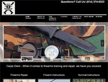 Tablet Screenshot of metalgeararmory.com